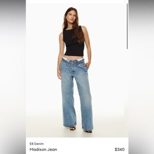 EB DENIM Madison fold over jeans